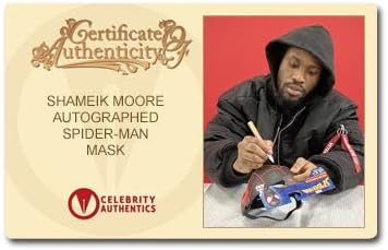 Shameik Moore Autograbed Spider-Man Miles Morales Mask