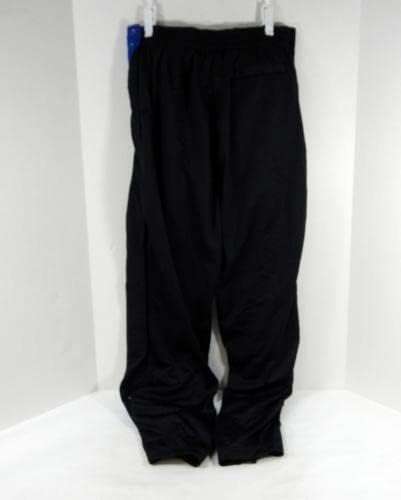 2000 -тите Филаделфија 76ерс игра издадена црна топла панталони XL DP42328 - НБА игра користена