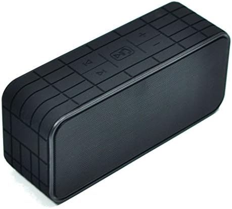 Tmvel Masti Protable NFC Wireless Bluetooth 4.0 APT-X 10 вати моќен звучен звучник со вграден звучник и звучен ефект на звук, црна боја, црна