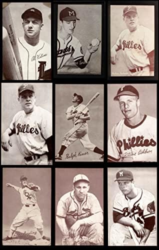 1947-66 Изложба Бејзбол скоро комплетен сет w/варијации ex+