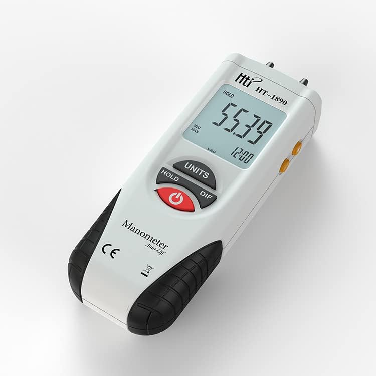 Дигитален електронски рачен мерач на диференцијал притисок, дигитален барометар за диференцијален притисок на воздухот