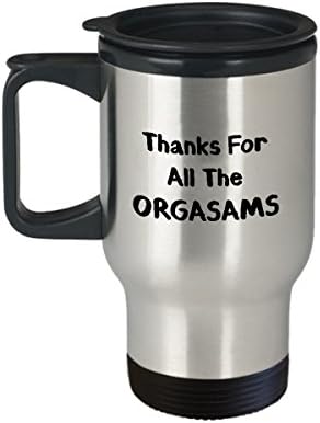 Ви Благодариме За Сите Оргазми Патување Кригла Смешни Подарок Идеја