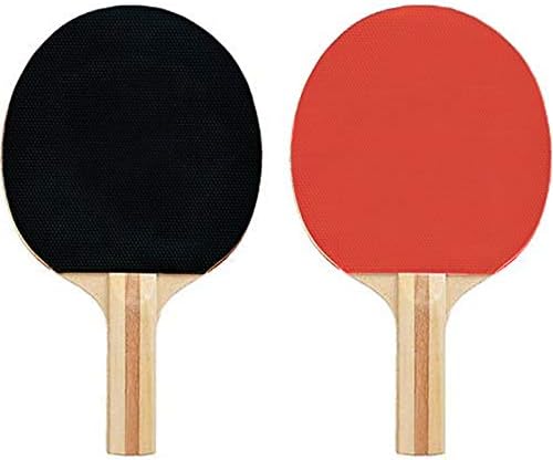 2 x Професионална лопатка 5 ply пинг -понг маса тенис затворен спортски игри на отворено