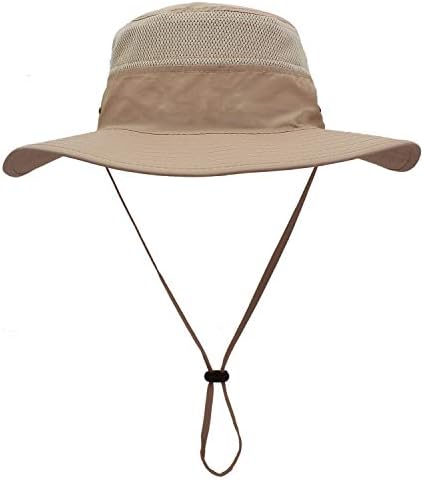 Дома претпочитаат машка сончева капа upf 50+ широка корпа капа за ветерници за риболов риболов