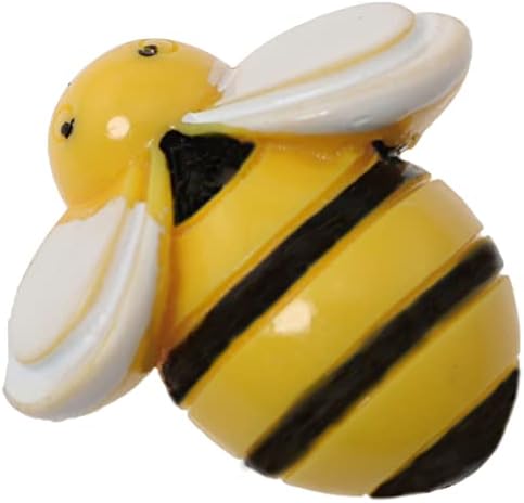 Sqxbk 20pcs мала смола Honeys Decor Decor Flatback Bumblebee Decorations мини пчели во форма