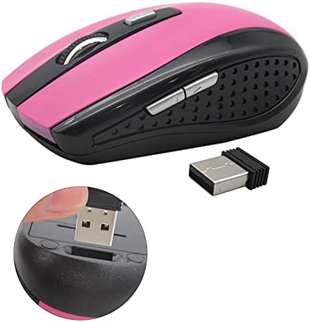 NGTMRE Пинк 2.4 GHz Безжични Оптички Глувци глувци &засилувач; USB Приемник ЗА Компјутер Лаптоп Компјутер DPI Пренос до 10m