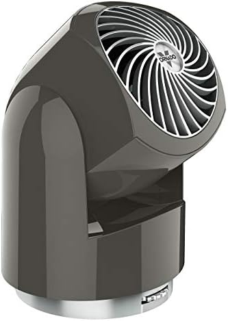 Ворнадо Флипи В10 Компактен Осцилирачки Вентилатор За Циркулатор На Воздухот, Графит Греј