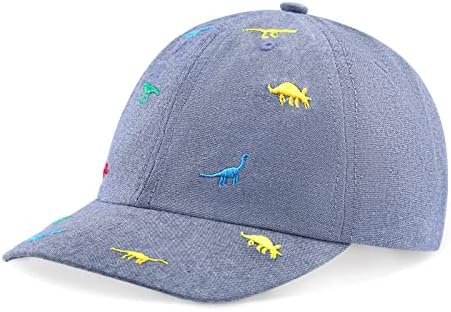 Момче бејзбол капа за девојчиња за бебиња Девојки летни капачиња Сонце заштита од диносаурус деца камионџии капи за стари 1-3 години