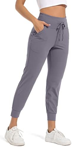 Sturreatup женски џогери панталони, лесни теки за џемпери со џебови, атлетски заоблени панталони за тренингот, дневна