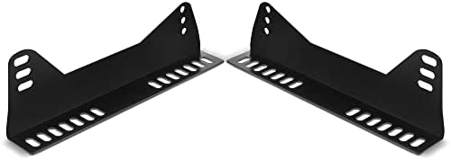Jy перформанси Универзални седишта за корпи за монтирање на држачи, за седишта за тркачки корпи, црна, 1 пакет