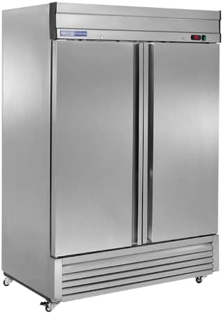 Ладилник Kratos 69K-773 Комерцијален фрижидер со 2 врата, 49 кубни. Ft, широк 54