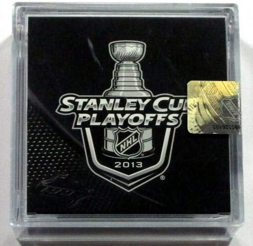 2013 година во плеј -офот на Стенли Куп Финален натпревар 6 НХЛ Официјална игра Пак во коцка Запечатени нови - хокеј картички