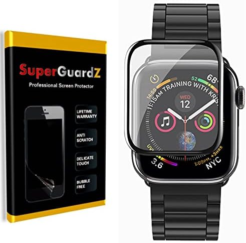 [3-пакет] За Apple Watch Series 8 / Series 7 / Series 8 & 7 Aluminum екран заштитник [целосна покриеност], SuperGuardz, Prode-to-Edge