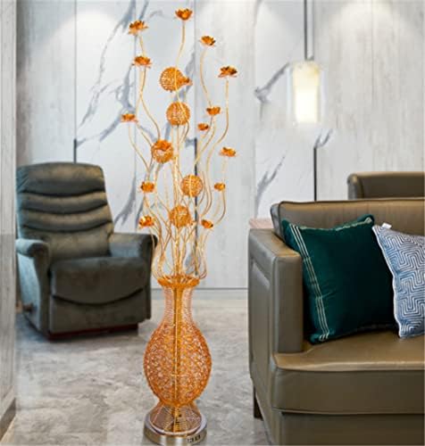 Ldchnh Рустикална декоративна дневна соба подот ламба Студија за спална соба персонализирана вазна ламба Рачно изработена златна