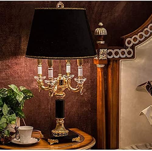 Зицм дневна соба Кристална маса за ламба, ламба во кревет во спална соба, едноставна и модерна декоративна маса за ламба