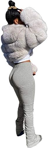 Mmmknlrm женски трчање тренингот џогери панталони градиент јога спорт наредени хеланки породилно зимски панталони за жени