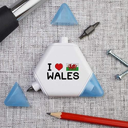 Azeeda 'Јас ја сакам Компактната мулти -алатка за DIY на Велс