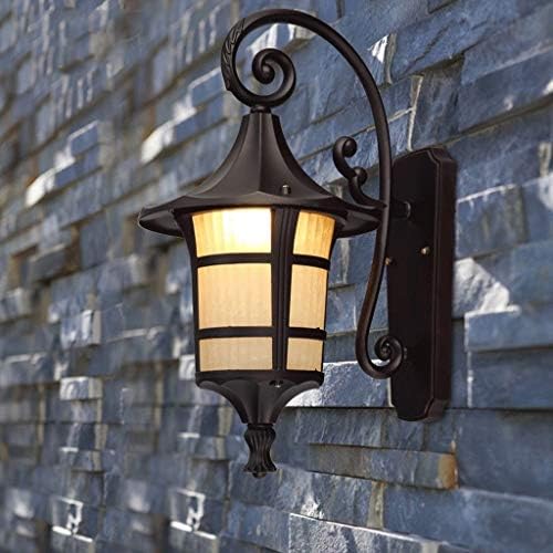 Светла wallидна ламба водоотпорна LED европска ретро wallидна ламба надворешна влезна wallидна ламба двор патека Американска