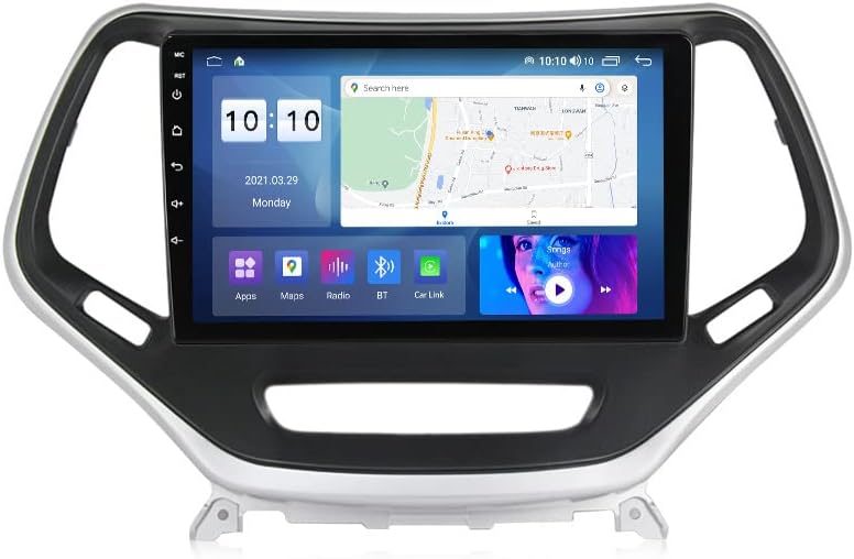 Автомобил Радио Стерео За Џип Гранд Чироки 2014-2018, Biorunn Android 11 10.1 8Core АВТОМОБИЛ GPS Navi Безжичен Carplay Авто Главата ЕДИНИЦА