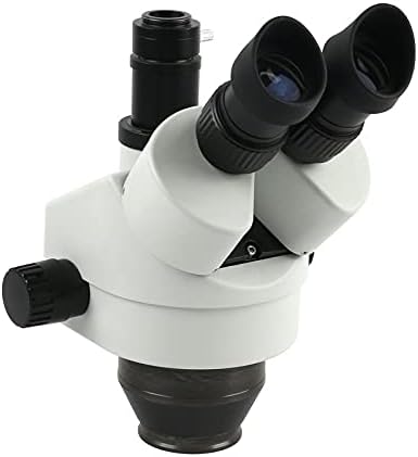 GXBPY Индустриски тринокуларен стерео микроскоп зголемување Континуирано зумирање 7x - 45x за лабораториски телефон за поправка на PCB