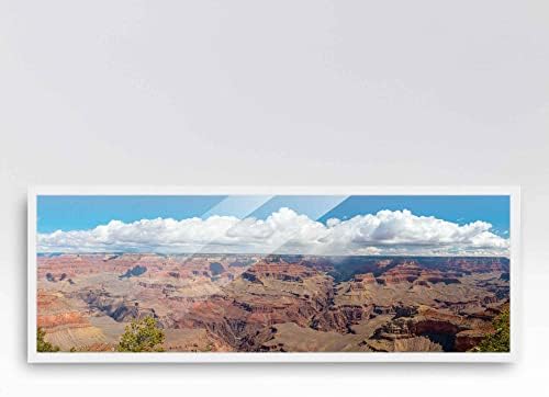 5x15 рамка Бела вистинска дрво Ширина на рамка за слика 0,75 инчи | Внатрешна рамка длабочина 0,5 инчи | Фото рамка за фотографии од средниот