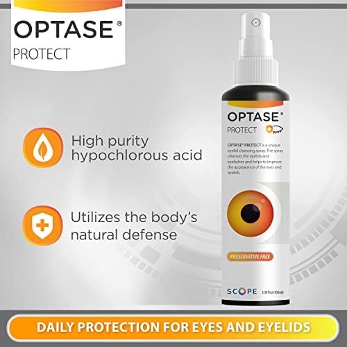 Спреј за чистење на очните капаци за заштита на очните капаци - спреј за хипохлорна киселина за дневна заштита - спреј за чистење