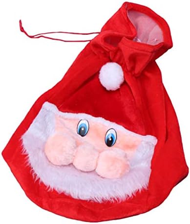 Besportble Божиќна вреќа со вреќи за торби за чување подароци торбичка торбичка за торбичка со торба за прицврстување