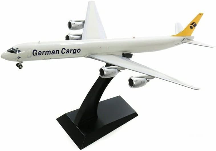 WB модели германски товар Даглас DC-8-73 CF D-ADUA со штанд 1/200 Diecast Aircraft претходно изграден модел
