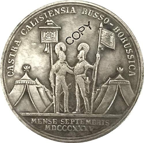 Предизвик монета Русија монети копија 14 копија подарок за него колекција на монети