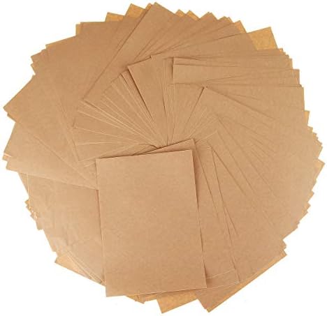 100 парчиња 21см29,7 см A4 налепница за налепница на хартија од хартија -