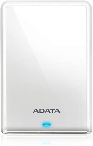 АДАТА AHV620S-1TU3-CWEC 2.5 Пренослив Хард Диск, 0.4 инчи, Тенок Тип, USB 3.0 Компатибилен, 1tb Бело