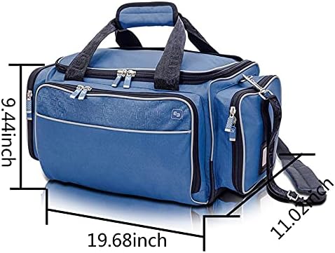 Нахен Кампување ранец на комплет за прва помош, торба за траума за итни случаи, празна, професионална торба за складирање на