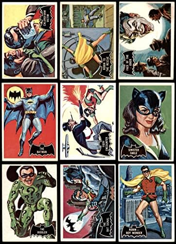 1966 Топс Бетмен Црн лилјак Комплетен сет VG/EX
