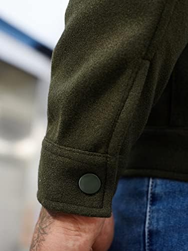 Oshho јакни за жени - мажи со цврсто копче предниот дел од копчињата