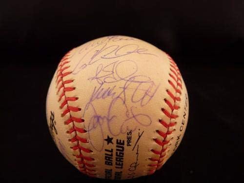 2000 Тимот на Diamondbacks потпиша X28 Onl Baseball PSA гарантирано Луис Гонзалез - Автограмирани бејзбол