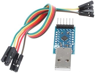 Noyito CP2104 Сериски конвертор USB 2.0 до TTL UART сериски адаптер модул со кабли