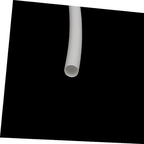 Х-ДРЕ 2м Долга 2,5 мм Внатрешна Диа. Полиолефинска Цевка За Собирање На Топлина Бела За Поправка на Жица (2м де дијаметро интерно