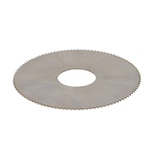 Ауниваиг HSS кружен метал сечење дискови на сечилото, 108T тркалезен секач за сечење на пила, 75мм x 22mm x 0,5мм, за тркало за сечење