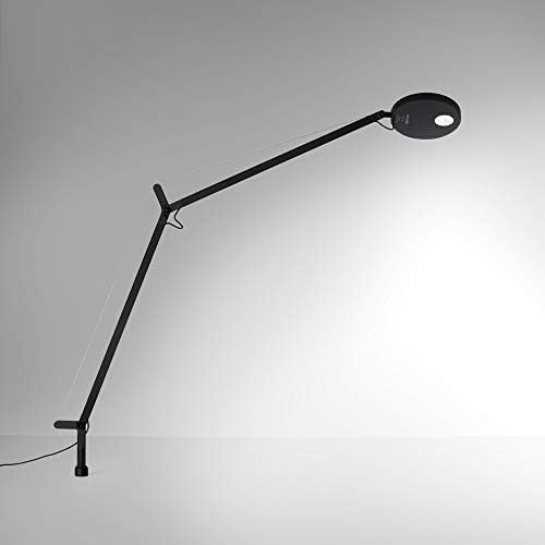 Artemide Demetra LED 9.2W 30K затемнета сива маса за ламба со поддршка за биро