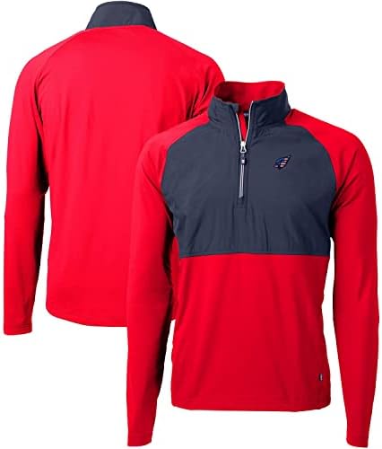 Cutter & Buck Men's NFL Adapt Eco Plet Hybrid Recicled Toper Pullover Top
