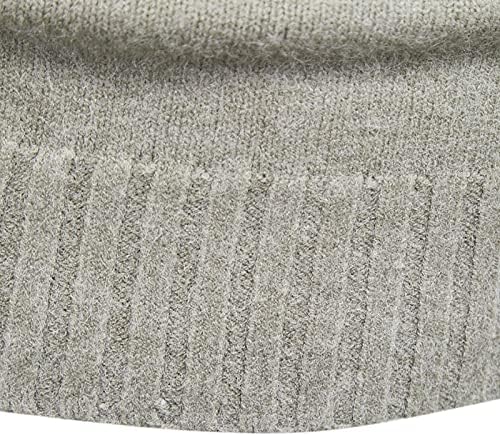 Џемпер за машка желка зимски топол рекреативен слој на долниот дел од цврста боја, долги ракави со долги ракави на врвовите