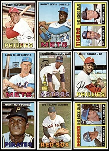 1967 година Топс Бејзбол 100 стартер за стартување на картички/Лот Екс