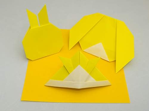 [Студио Оригами на Таро] Стандард 6 инчи еднострана единечна боја 50 листови квадратни лесни преклопни премија јапонски хартија