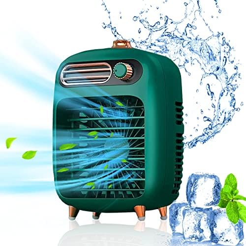 УСБ климатик, електричен личен ладилник за испарувачки воздух, овлажнител со двојно спреј 3 Брзина ладилник тивка ноќ светло силна доказ