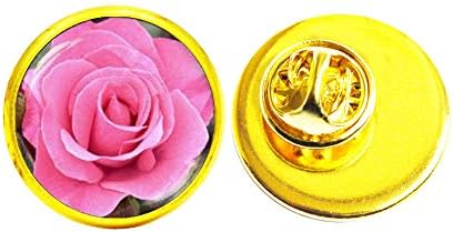 Цветна брош, роза брош, подарок за жени за неа, роза цвет, подарок за неа, свадба за подароци за бести, m241