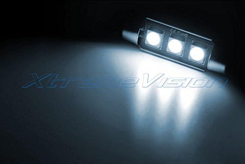 Xtremevision Ентериер ПРЕДВОДЕНА За Nissan Xterra 2000-2004 Кул Бела Внатрешни РАБОТИ LED Комплет + Алатка За Инсталација