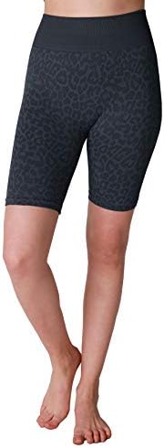 Nikibiki жени беспрекорни шорцеви за велосипедисти од леопард, направени во САД, една големина