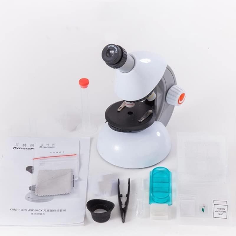 Лабораториска опрема за микроскоп монокуларен микроскоп лабораторија 40X-640X биолошки микроскоп микроскоп додатоци