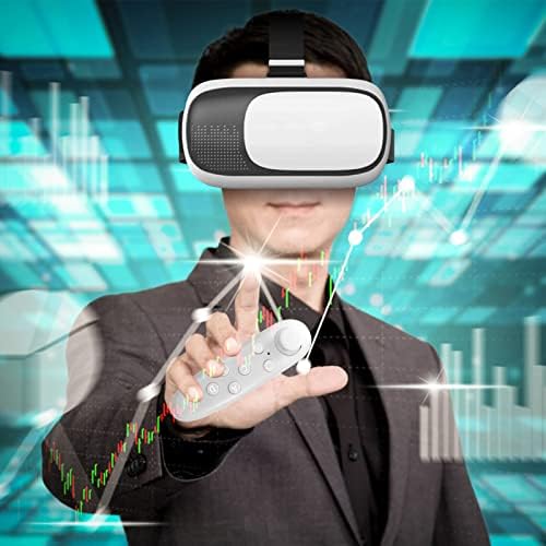 VR 3D Очила, VR Паметни Очила Игра Рачка Во Собата, 3D VR Очила Виртуелна Реалност Слушалки 3D Кино Очила Простор Извонредно Искуство,
