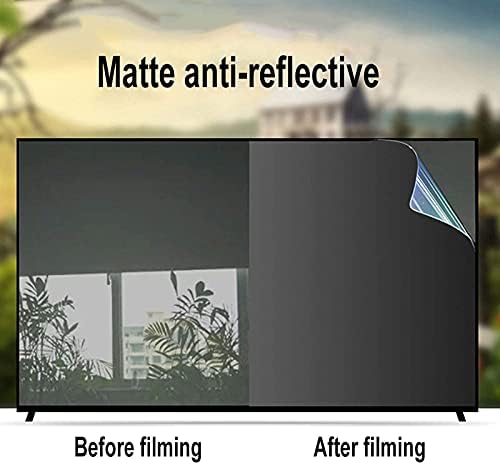 Kelunis 32-75 инчи анти-сина светлина мат анти-сјајно-заштитен екран за заштита на филмот, олеснување на заморот на очите, за ЛЦД, ЛЕР,
